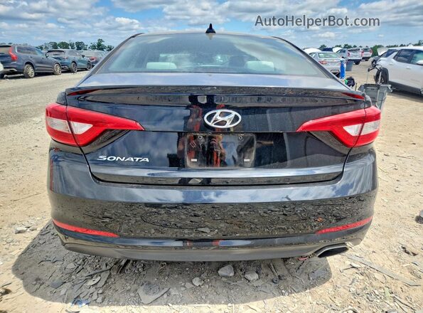 5NPE24AFXGH276256 2016 HYUNDAI SONATA Black Rear view