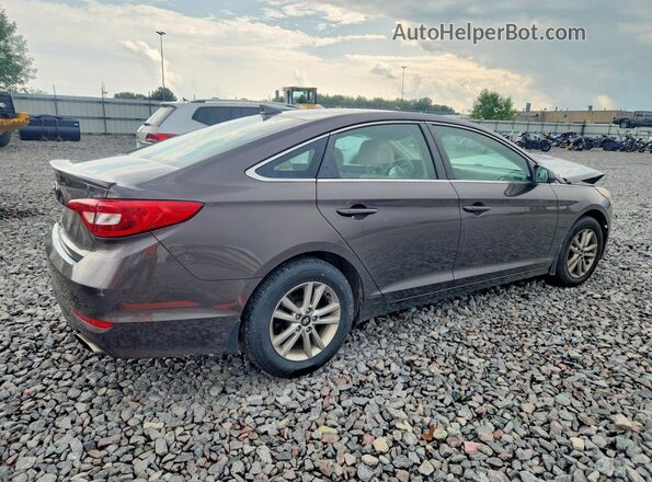 5NPE24AFXGH289864 2016 HYUNDAI SONATA Tan Задня права чверть