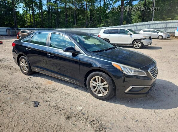 5NPE24AFXGH321132 2016 HYUNDAI SONATA Black Առջևի աջ