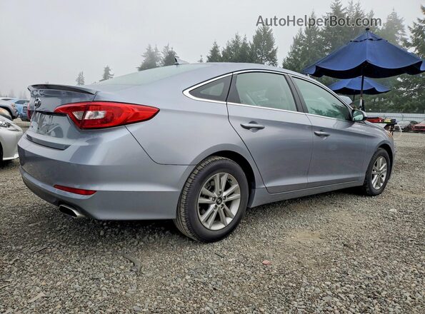5NPE24AFXGH322474 2016 HYUNDAI SONATA Blue Tył prawy