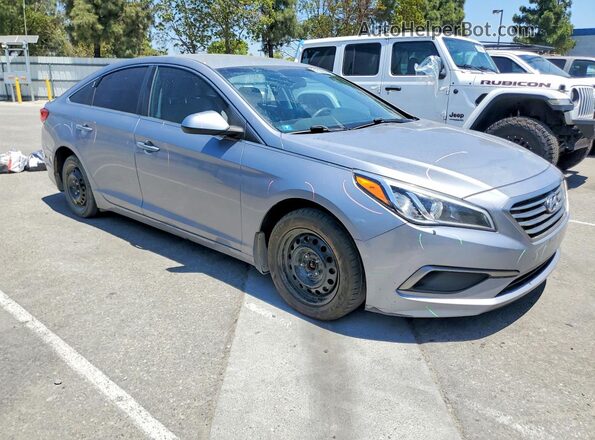 5NPE24AFXGH334348 2016 HYUNDAI SONATA Silver წინა მარჯვენა