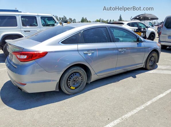 5NPE24AFXGH334348 2016 HYUNDAI SONATA Silver უკანა მარჯვენა