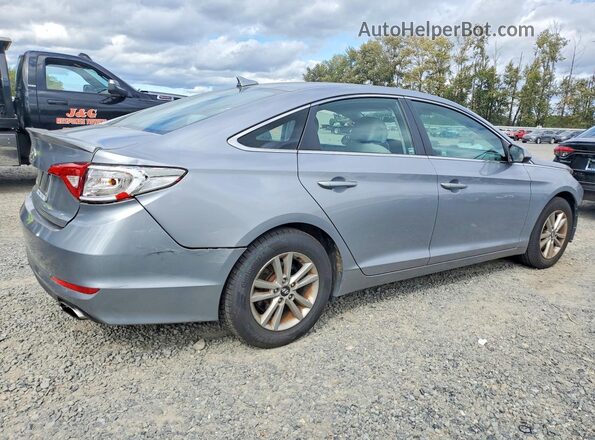 5NPE24AFXGH341705 2016 HYUNDAI SONATA Silver Вид спереду