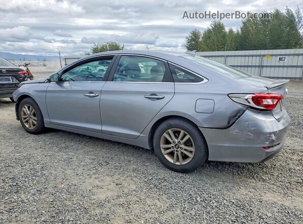 5NPE24AFXGH341705 2016 HYUNDAI SONATA Silver Передня права чверть