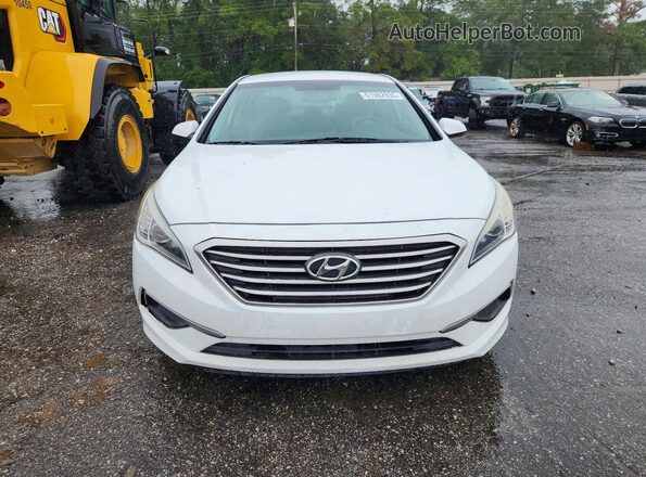 5NPE24AFXGH357600 2016 HYUNDAI SONATA White Front view