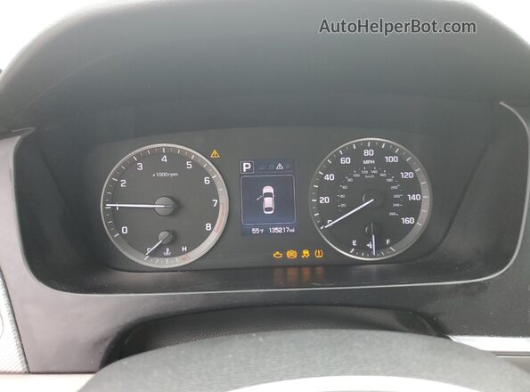5NPE24AFXGH402440 2016 HYUNDAI SONATA White Սարքավորումների վահանակի տեսք