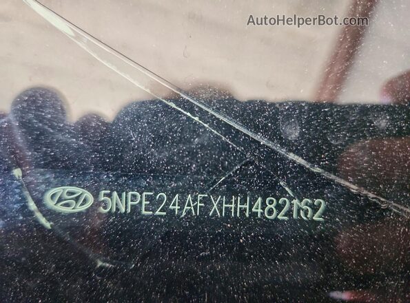 5NPE24AFXHH482162 2017 HYUNDAI SONATA White Engine compartment view