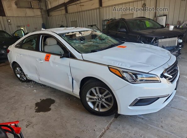 5NPE24AFXHH482162 2017 HYUNDAI SONATA White Front right