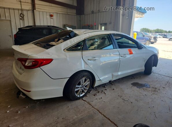 5NPE24AFXHH482162 2017 HYUNDAI SONATA White Rear right
