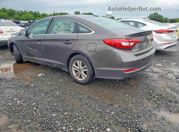 5NPE24AFXHH483487 2017 HYUNDAI SONATA Gray Задня ліва чверть