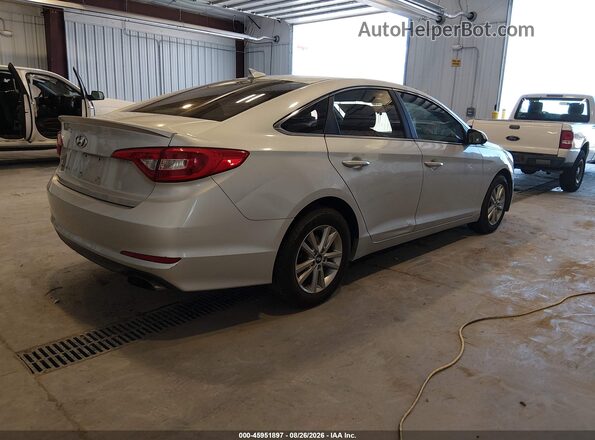 5NPE24AFXHH485496 2017 HYUNDAI SONATA Silver უკანა მარჯვენა