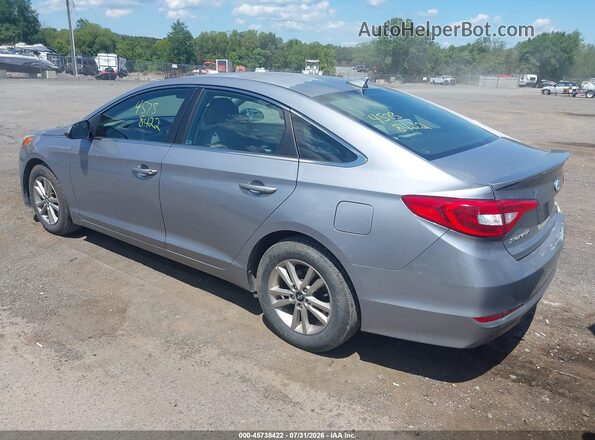 5NPE24AFXHH486454 2017 HYUNDAI SONATA Серебряный Задняя левая четверть