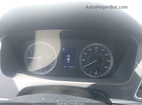 5NPE24AFXHH486454 2017 HYUNDAI SONATA Серебряный Вид задних сидений