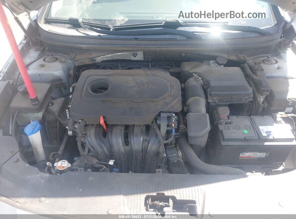 5NPE24AFXHH486454 2017 HYUNDAI SONATA Серебряный Вид сзади