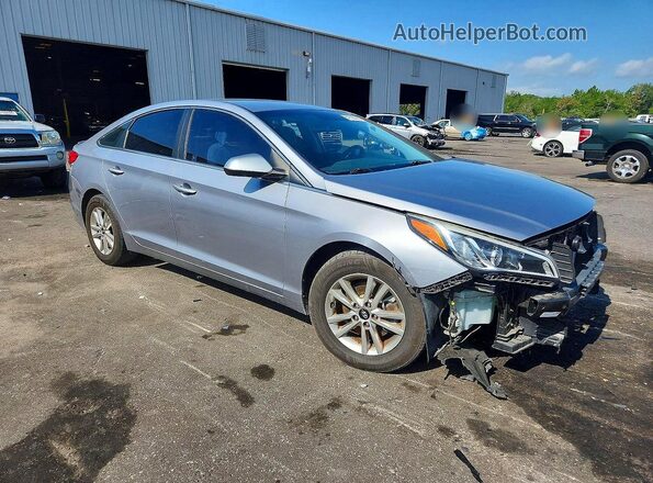 5NPE24AFXHH491461 2017 HYUNDAI SONATA Silver Delantero derecho