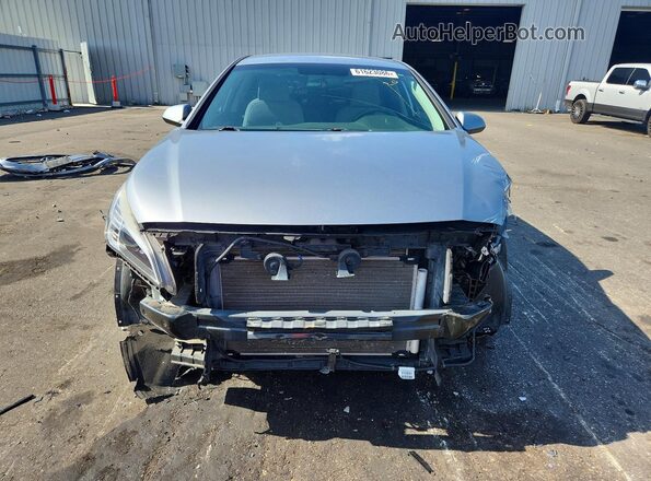5NPE24AFXHH491461 2017 HYUNDAI SONATA Silver Vista frontal
