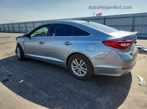 5NPE24AFXHH491461 2017 HYUNDAI SONATA Silver Trasero izquierdo
