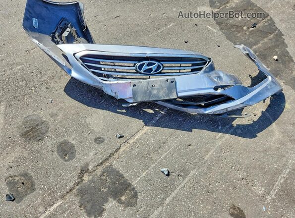 5NPE24AFXHH491461 2017 HYUNDAI SONATA Silver Vista del compartimento del motor