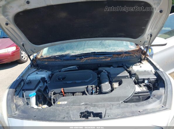 5NPE24AFXHH496238 2017 HYUNDAI SONATA Silver უკანა ხედი
