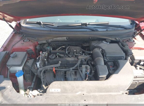 5NPE24AFXHH496448 2017 HYUNDAI SONATA Red Հետևի տեսք