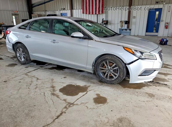 5NPE24AFXHH514530 2017 HYUNDAI SONATA Silver Przód prawy