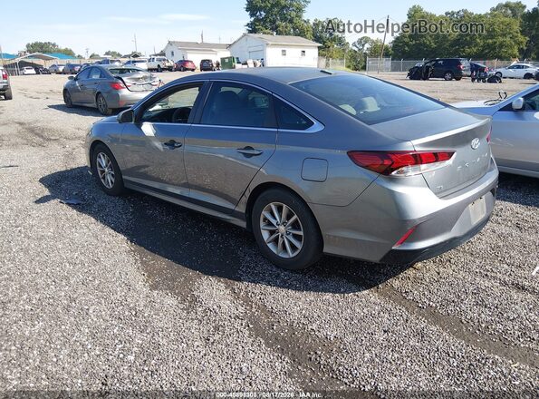 5NPE24AFXJH613290 2018 HYUNDAI SONATA Серый Задняя левая четверть