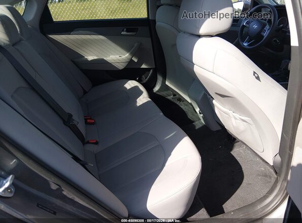 5NPE24AFXJH613290 2018 HYUNDAI SONATA Серый Вид наклейки с VIN-кодом