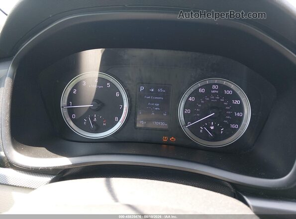 5NPE24AFXJH619753 2018 HYUNDAI SONATA White Հետևի նստատեղերի տեսք