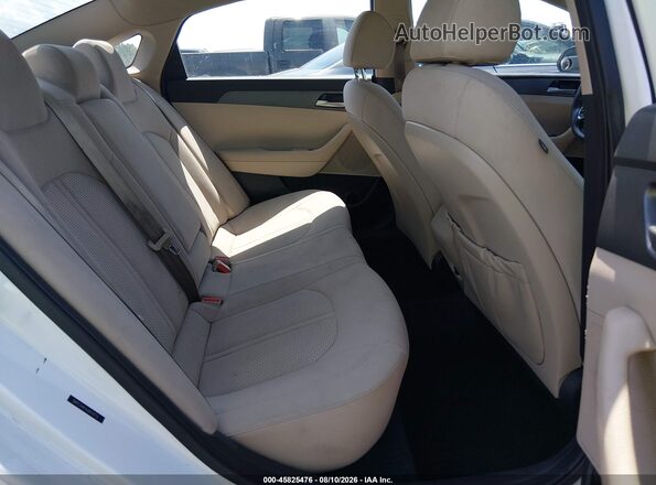 5NPE24AFXJH619753 2018 HYUNDAI SONATA White VIN կոդի պիտակի տեսք