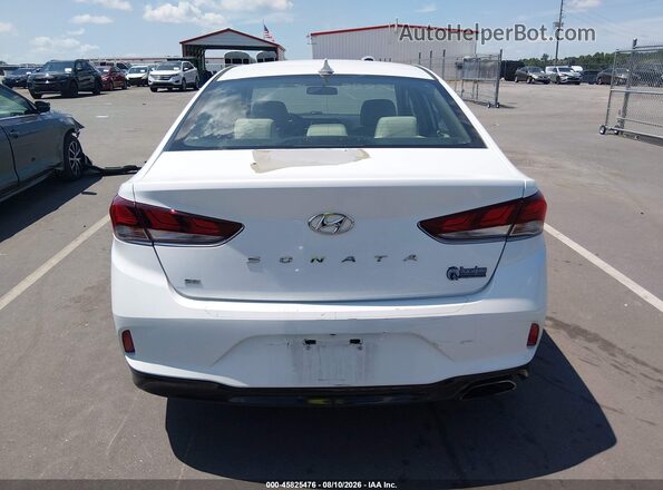 5NPE24AFXJH619753 2018 HYUNDAI SONATA White 