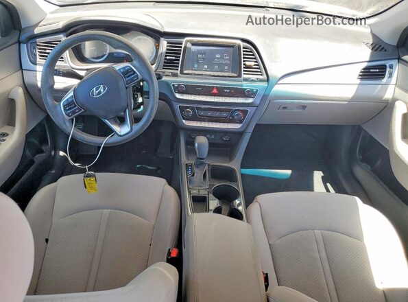 5NPE24AFXJH632423 2018 HYUNDAI SONATA White Dashboard view