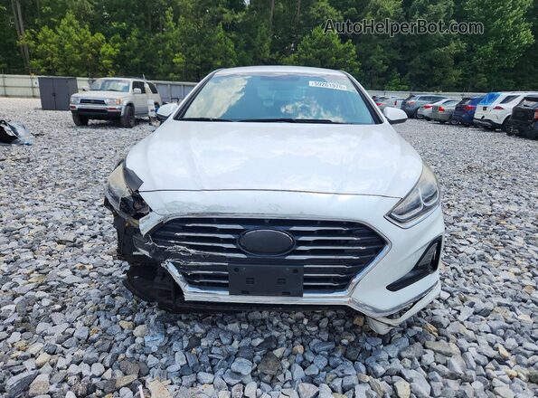 5NPE24AFXJH680679 2018 HYUNDAI SONATA White Vista frontal