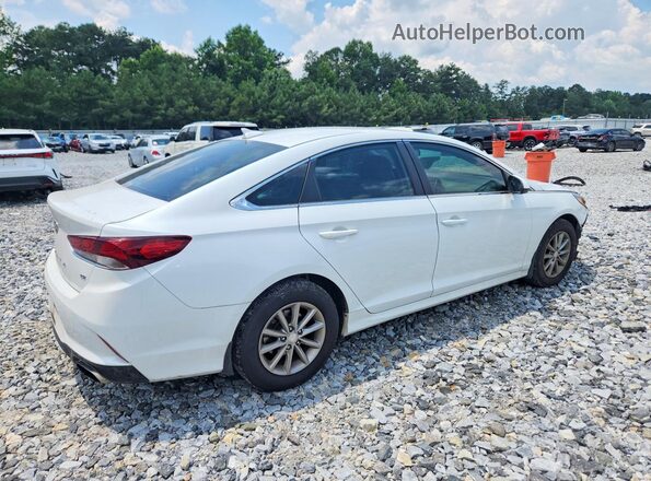 5NPE24AFXJH680679 2018 HYUNDAI SONATA White Trasero derecho