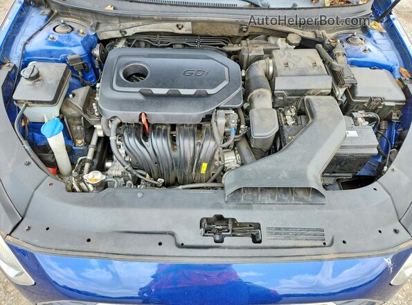 5NPE24AFXJH700395 2018 HYUNDAI SONATA Blue Vista interior trasera