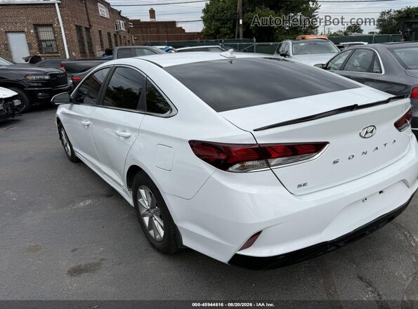 5NPE24AFXKH734029 2019 HYUNDAI SONATA Белый Задняя левая четверть