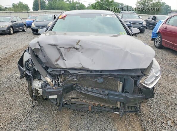 5NPE24AFXKH734130 2019 HYUNDAI SONATA Gray Widok z przodu