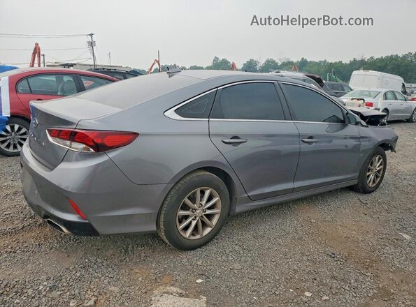 5NPE24AFXKH734130 2019 HYUNDAI SONATA Gray Tył prawy