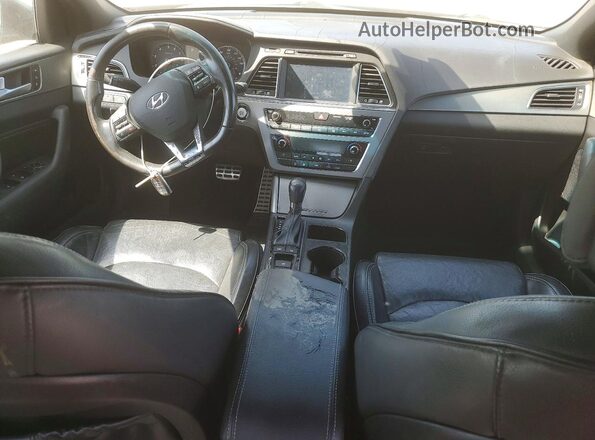 5NPE34AB1HH520064 2017 HYUNDAI SONATA Black Vista del salpicadero
