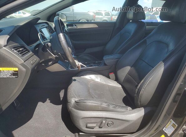 5NPE34AB1HH520064 2017 HYUNDAI SONATA Black Vista interior delantera
