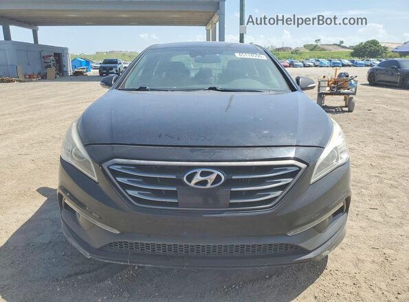 5NPE34AB1HH520064 2017 HYUNDAI SONATA Black Vista frontal