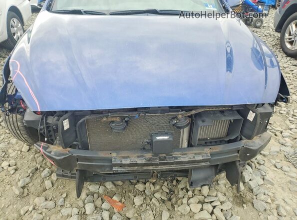 5NPE34AB2JH663627 2018 HYUNDAI SONATA Blue Rear interior view