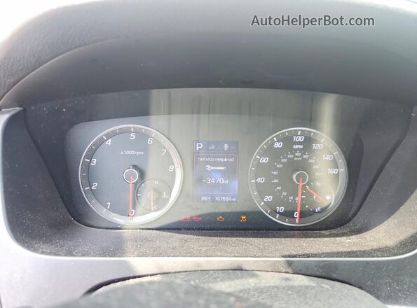 5NPE34AB8HH459571 2017 HYUNDAI SONATA White Սարքավորումների վահանակի տեսք