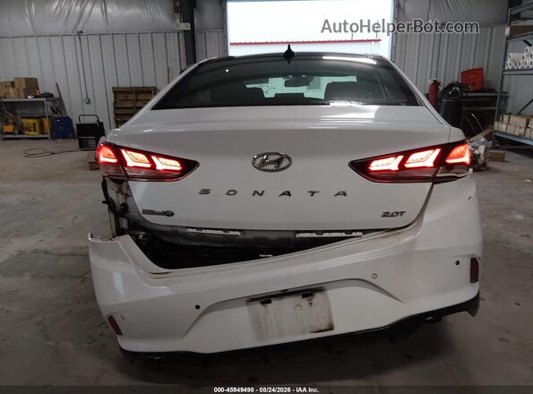 5NPE34AB9KH762575 2019 HYUNDAI SONATA Белый 