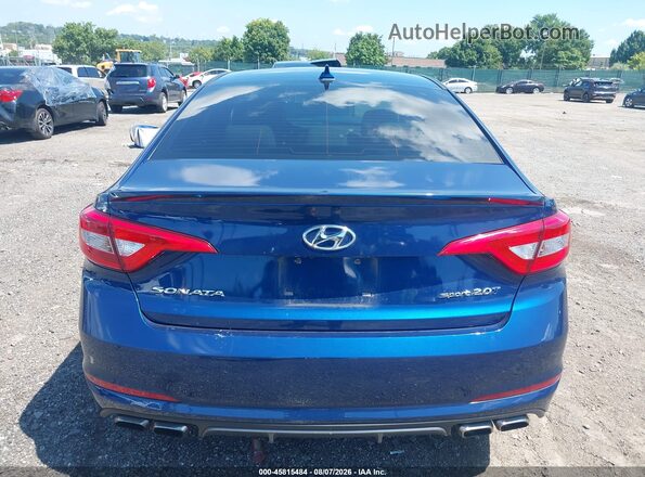5NPE34ABXHH513503 2017 HYUNDAI SONATA Blue 
