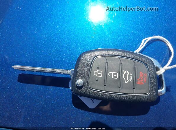 5NPE34ABXHH513503 2017 HYUNDAI SONATA Blue Առջևի վահանակի տեսք