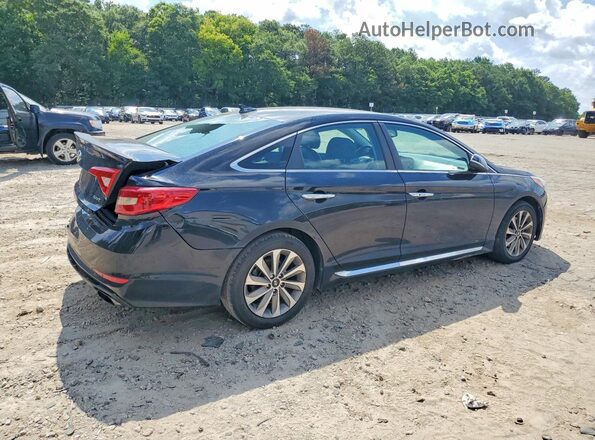 5NPE34AF0GH273119 2016 HYUNDAI SONATA Black Rear right