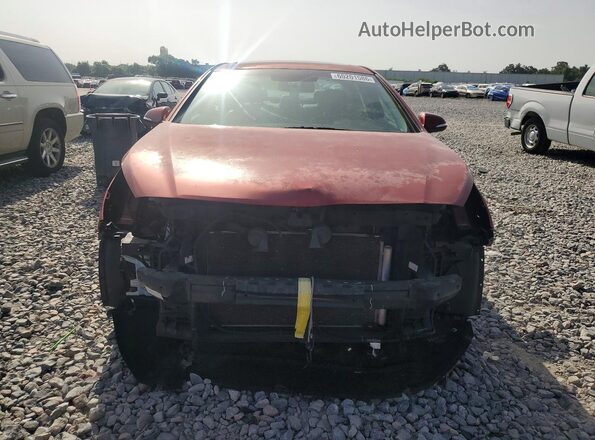 5NPE34AF0GH348482 2016 HYUNDAI SONATA Burgundy Вид спереду