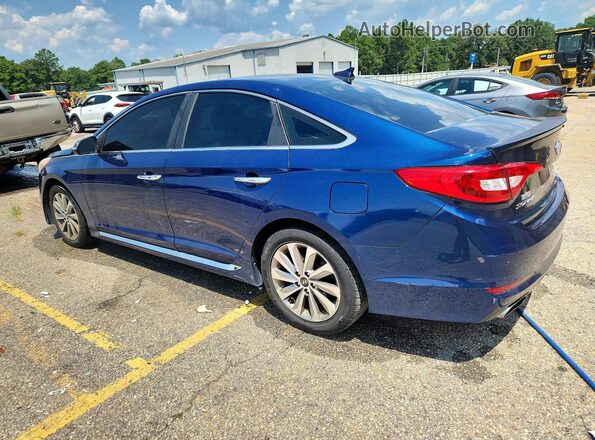 5NPE34AF0GH349986 2016 HYUNDAI SONATA Blue უკანა მარცხენა
