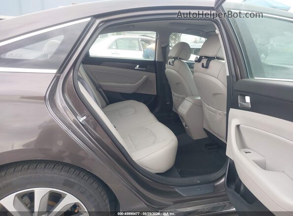 5NPE34AF0HH460720 2017 HYUNDAI SONATA Dark Brown Vista de la etiqueta del VIN