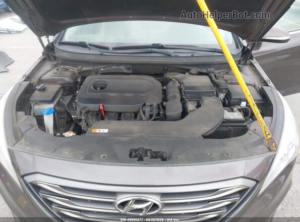 5NPE34AF0HH460720 2017 HYUNDAI SONATA Dark Brown Vista trasera